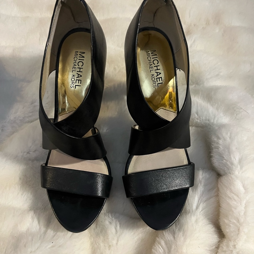 Michael Kors Black Elena Women's Shoes